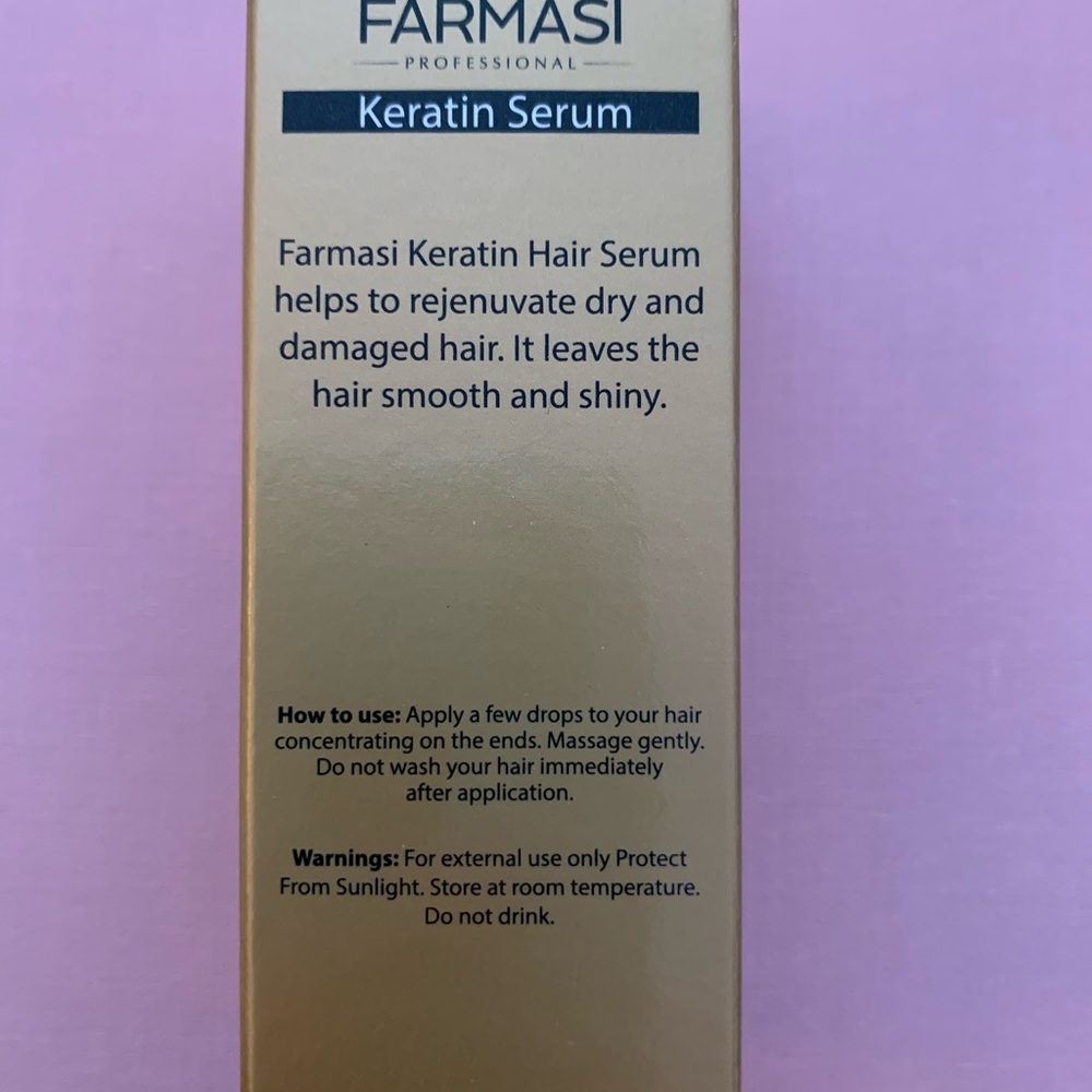 NEW Farmasi Professional Keratin Serum - 30 ml - Picture 2 of 3
